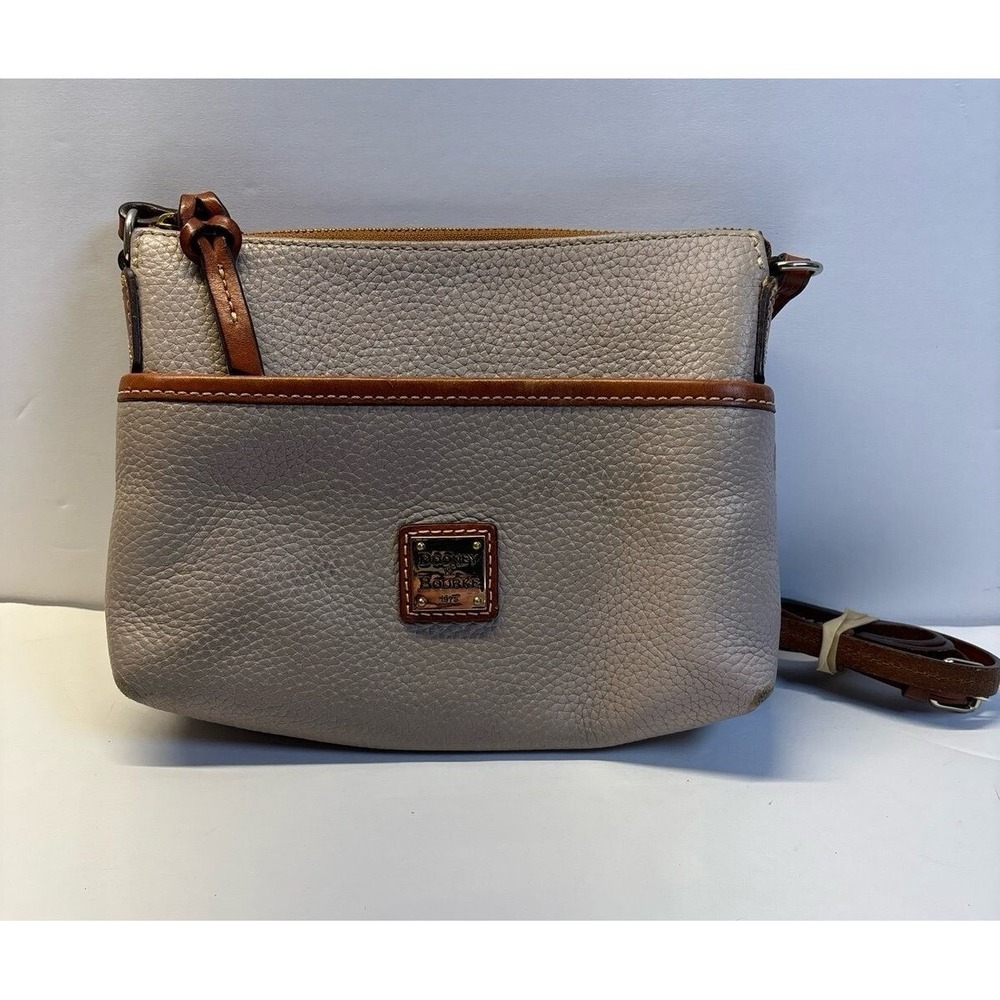 Dooney & Bourke Pebble Grain Ginger Crossbody Purse